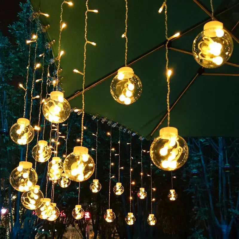 Siopsrl| String Lights – Solar Pendant – elegant design – solar powered