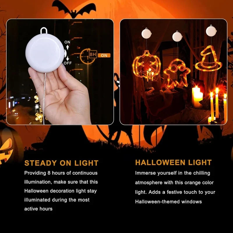 1 Siopsrl| Halloween Decorations Window Lights