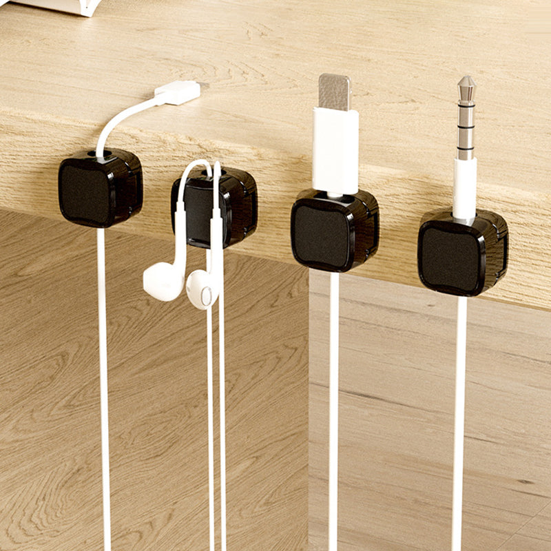 Siopsrl| Magnetic cable clip holder - set of 6 pcs.