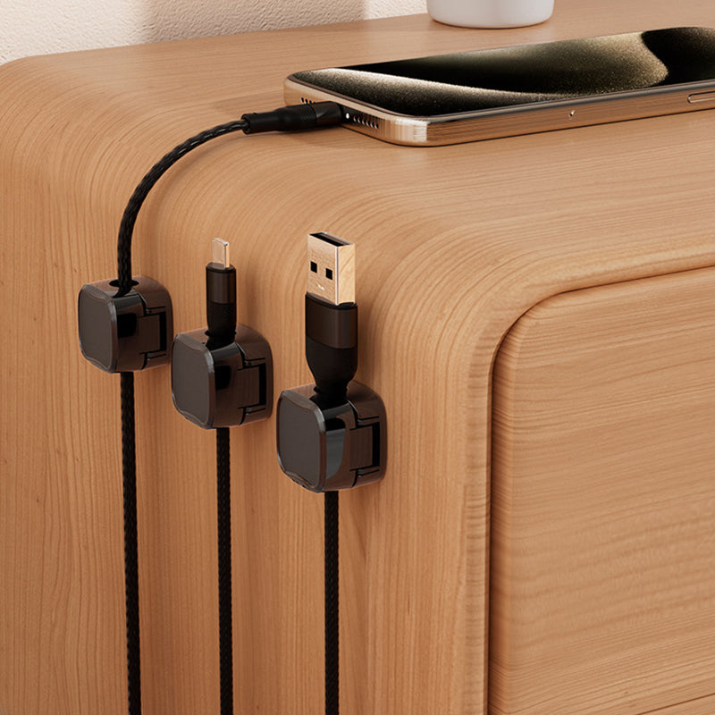 Siopsrl| Magnetic cable clip holder - set of 6 pcs.
