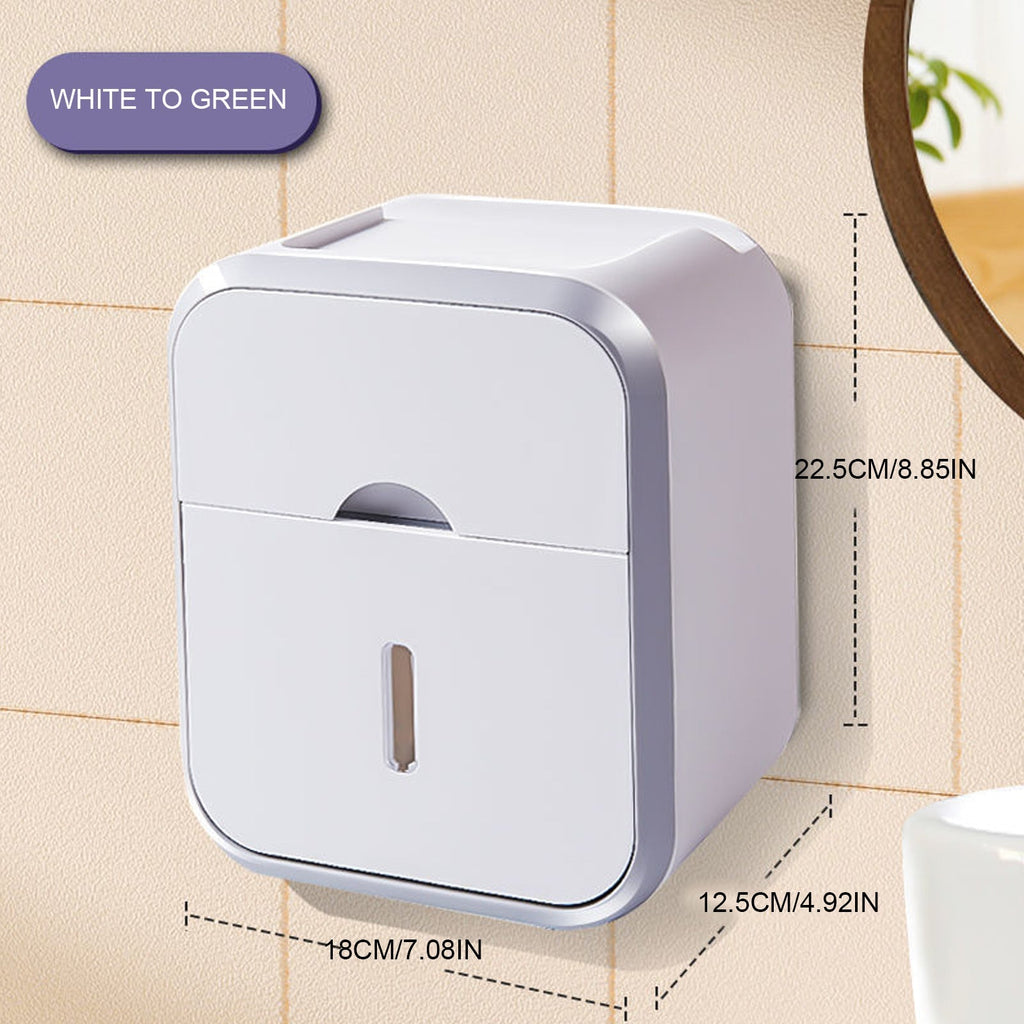 Siopsrl| Flush-free toilet paper holder box