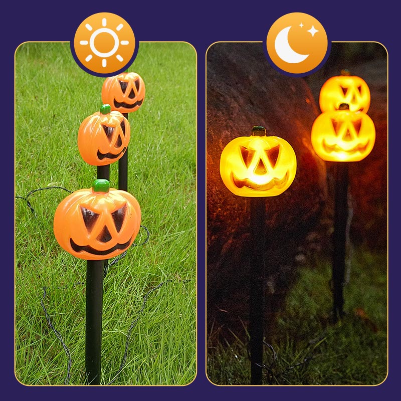 Siopsrl| Halloween pumpkin garden solar lamp