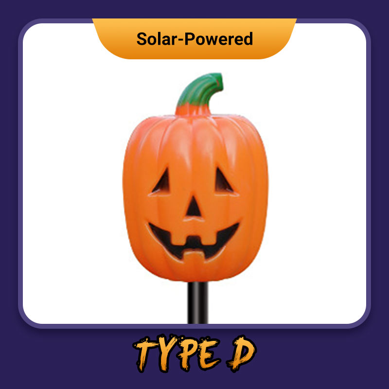 Siopsrl| Halloween pumpkin garden solar lamp
