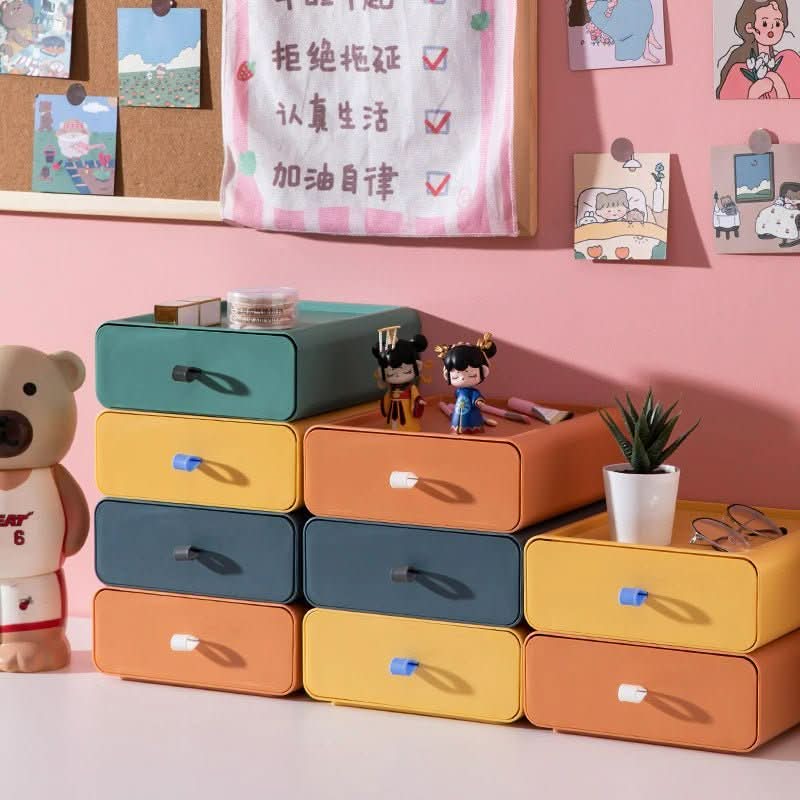 Siopsrl| Stackable Plastic Storage Bins for Home Organization