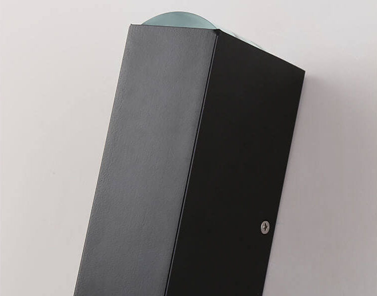 Siopsrl| Wall Light Modern Black Outdoor LED Fixture