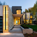 Waterproof Aluminum Outdoor Wall Light with LED Lighting