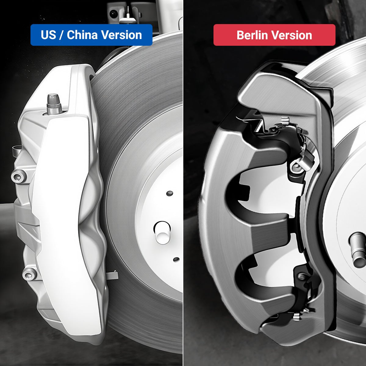 siopsrl19" /20" Wheel Brake Caliper Cover For Tesla Model Y 2020-2026