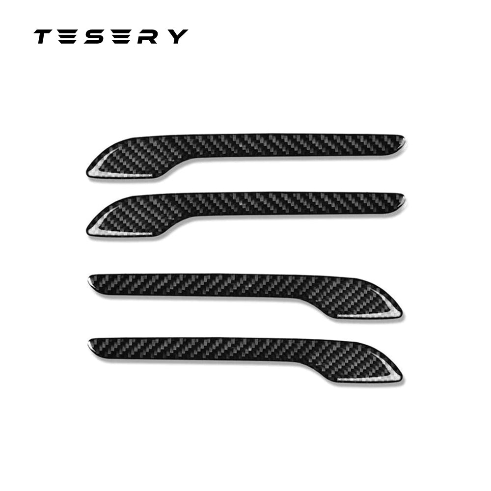 siopsrlDoor Handle Protect Cover for Tesla Model 3 / Y - Carbon Fiber Exterior Mods