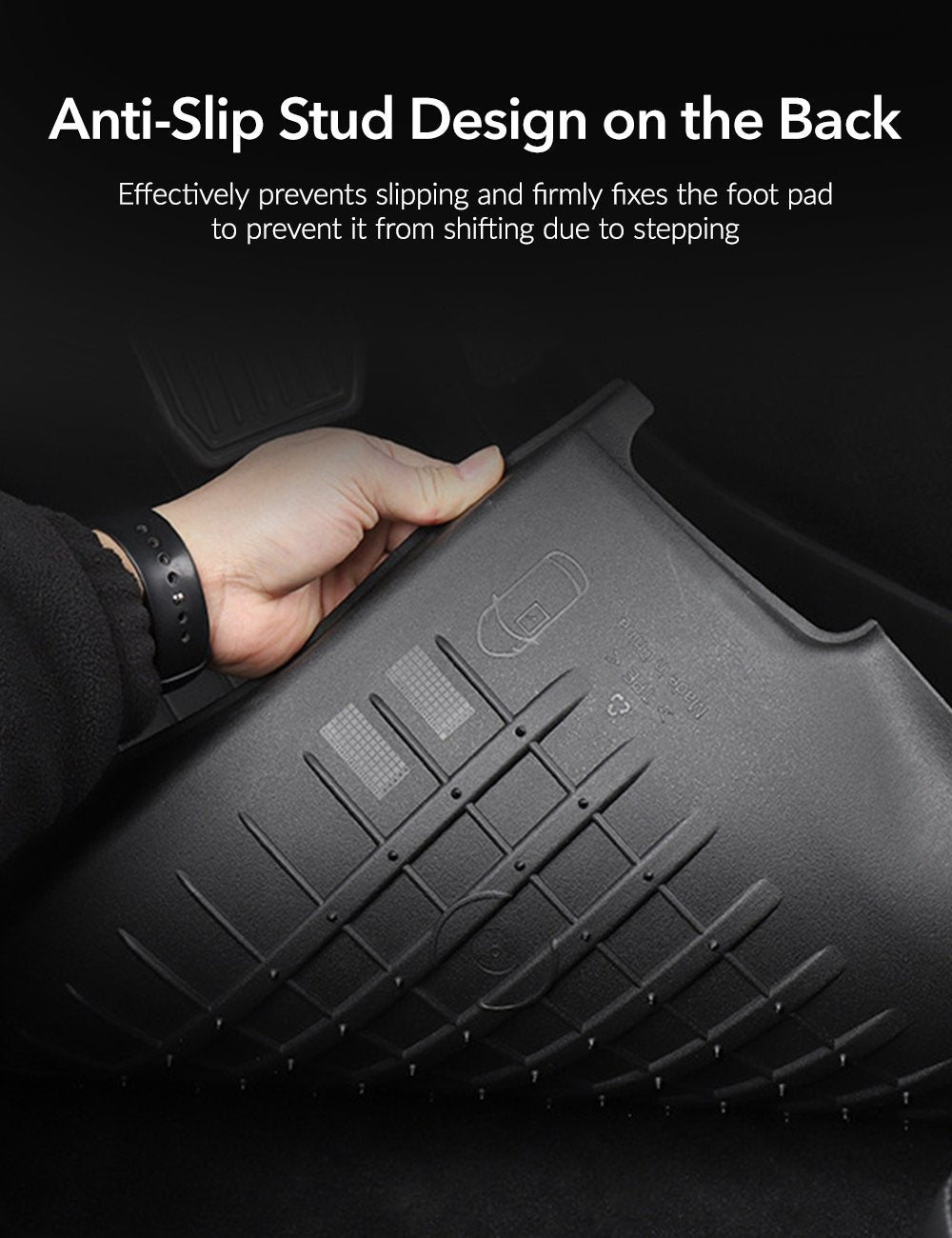 siopsrlTPE All Weather Floor Mats for Tesla Model Y & Model 3