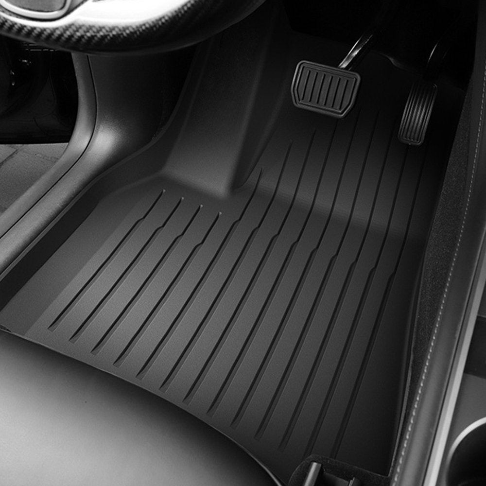 siopsrlTPE All Weather Floor Mats for Tesla Model Y & Model 3