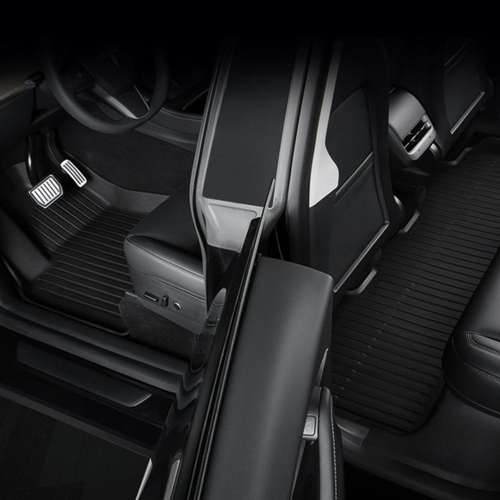 siopsrlTPE All Weather Floor Mats for Tesla Model Y & Model 3