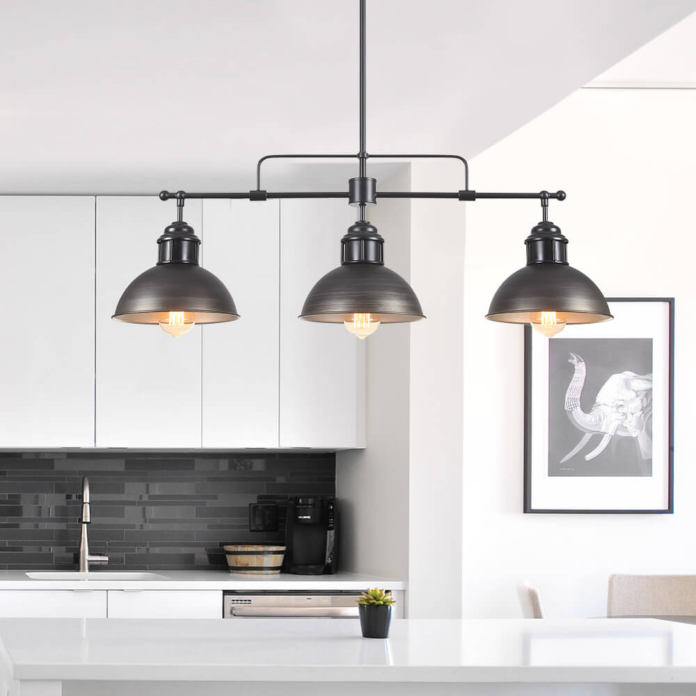 Siopsrl| Pendant Lamp for Kitchen with Three Shades