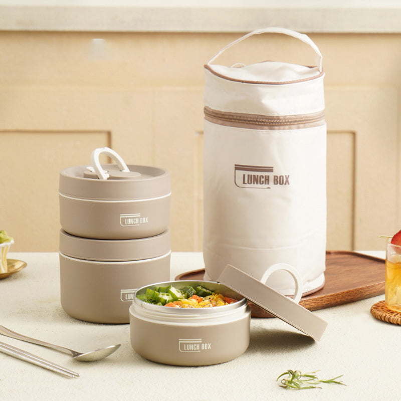 siopsrl | ThermoBox Multi-Layered Insulated Lunchbox with FREE Carry Bag