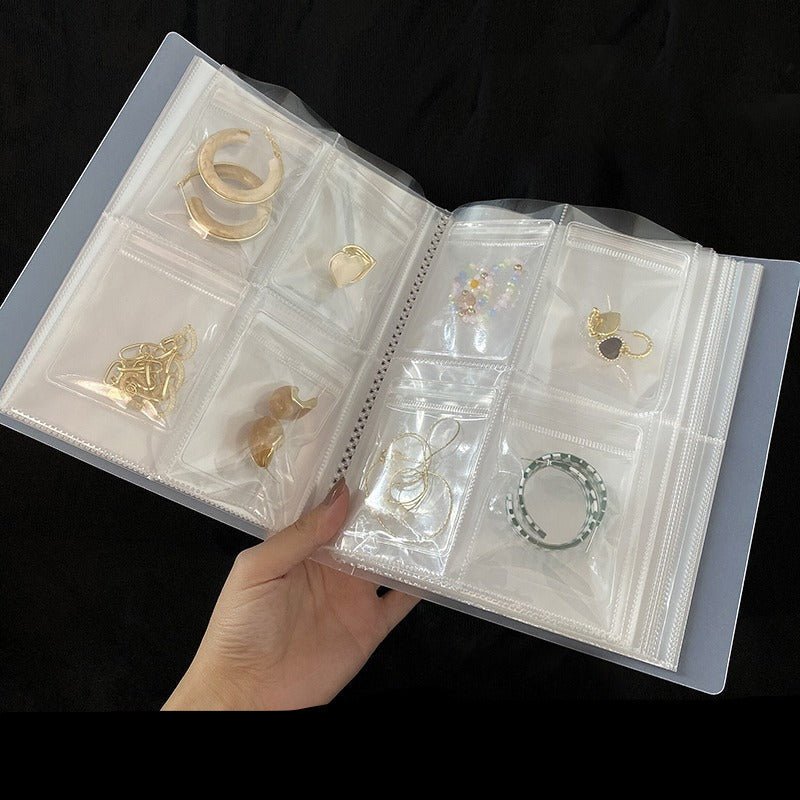 Siopsrl| Transparent Jewellery Storage Book Set