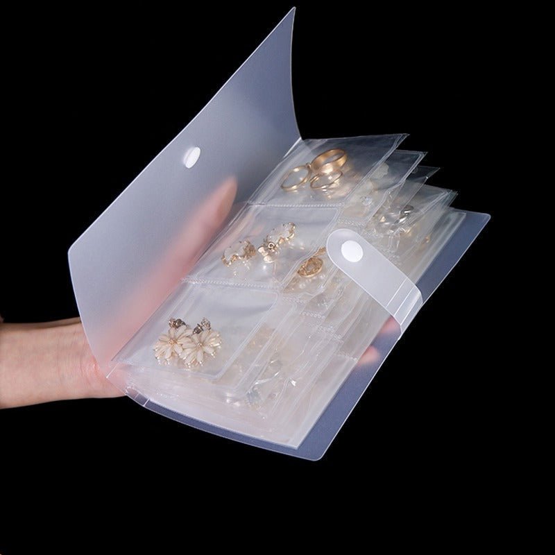 Siopsrl| Transparent Jewellery Storage Book Set