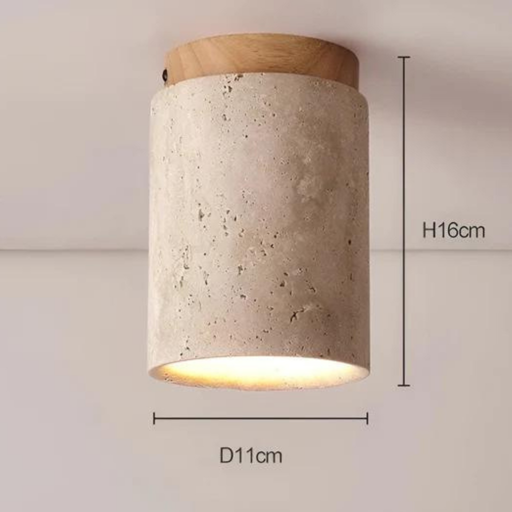 Siopsrl| Trendy Round Japanese Style Ceiling Lamp - ZenLight