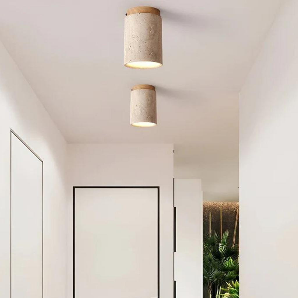 Siopsrl| Trendy Round Japanese Style Ceiling Lamp - ZenLight