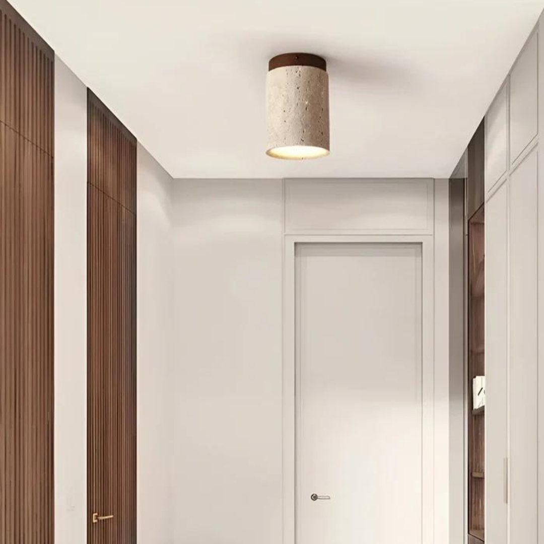 Siopsrl| Trendy Round Japanese Style Ceiling Lamp - ZenLight