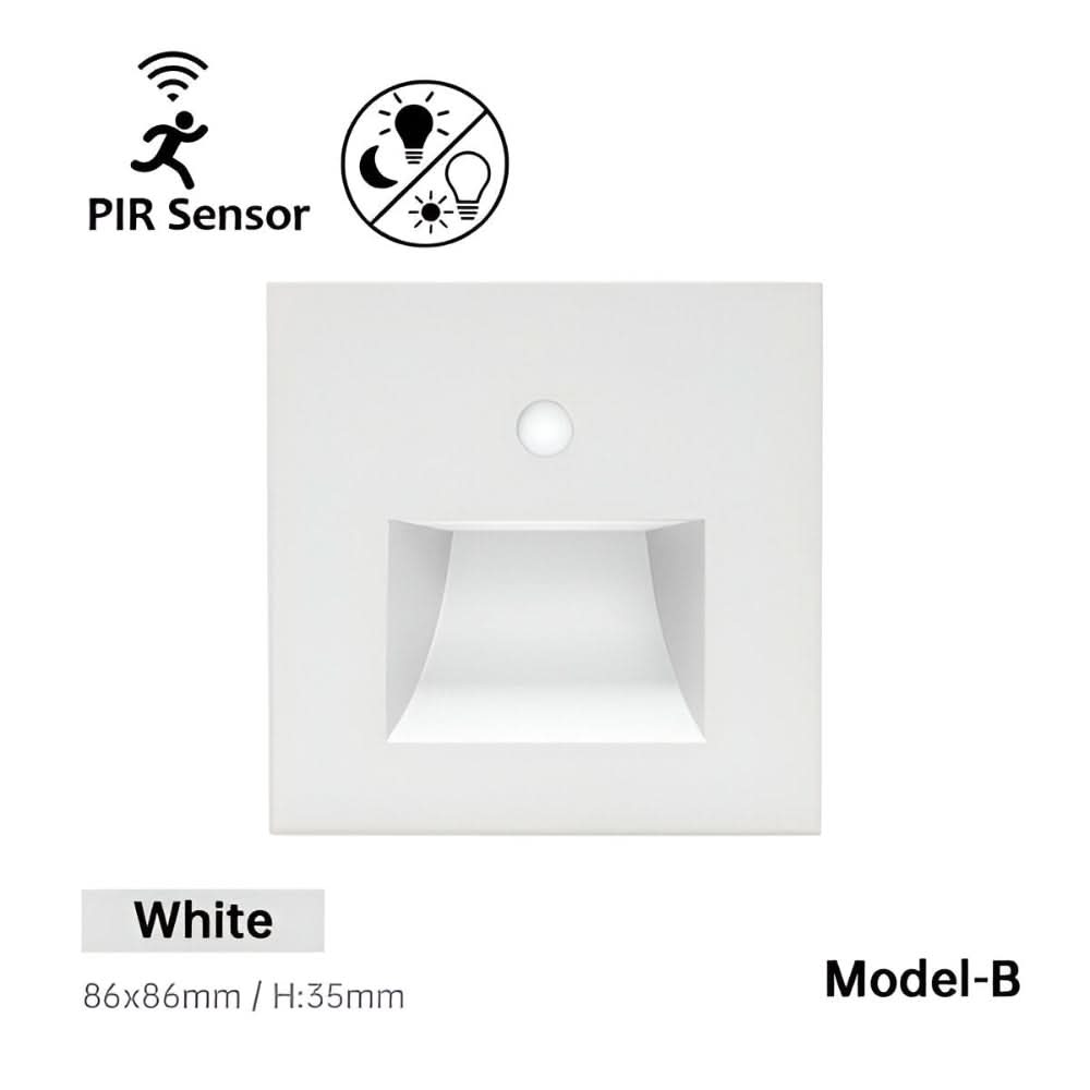 Siopsrl| LED Motion Sensor Stair Light for Indoor Use