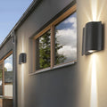 Siopsrl| LED Wall Light Outdoor Modern Black Sconce