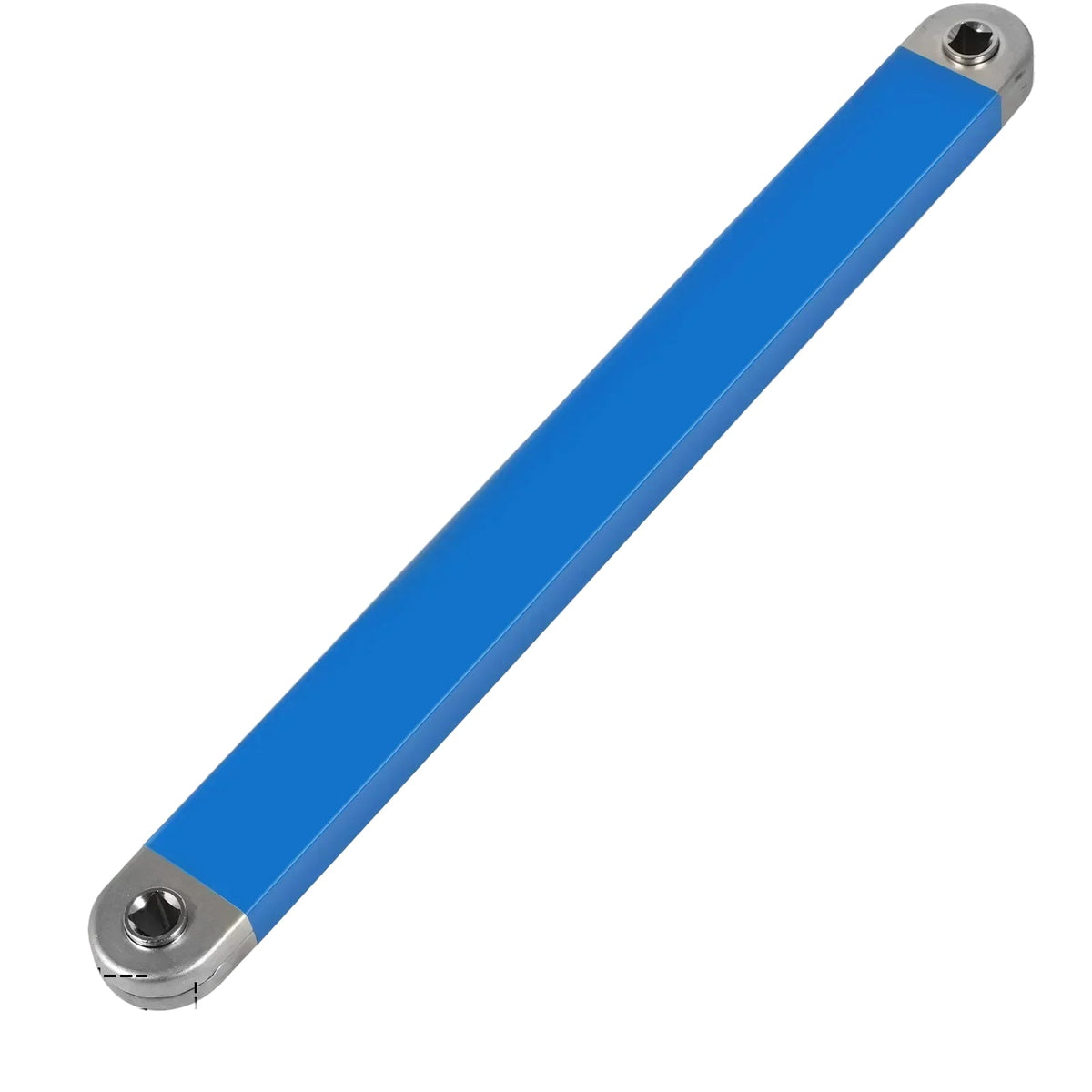 Offset Extension Wrench – Universal Extension Wrench, 15.4 in High-Carbon Steel Ratchet Extension with 1/4, 3/8 and 1/2 in Drive Adapters