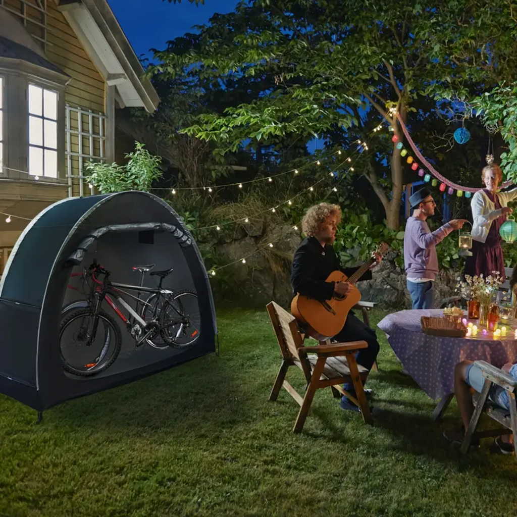 siopsrl | Waterproof Bike Storage Tent for 2 Bicycles