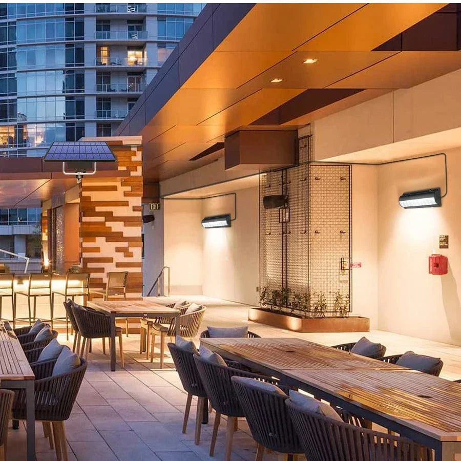 Siopsrl| Solar Pendant Outdoor Light | Dual or Single Head, IP65 Waterproof & Ideal for Patios, Barns, and Indoor Spaces