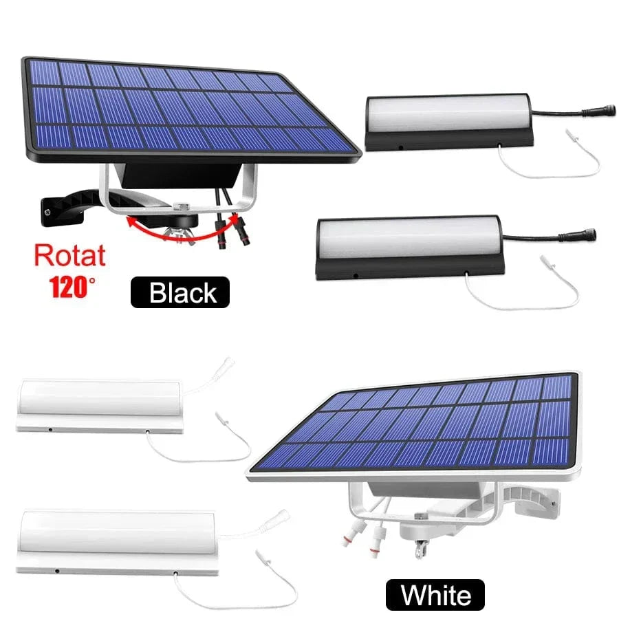 Siopsrl| Solar Pendant Outdoor Light | Dual or Single Head, IP65 Waterproof & Ideal for Patios, Barns, and Indoor Spaces