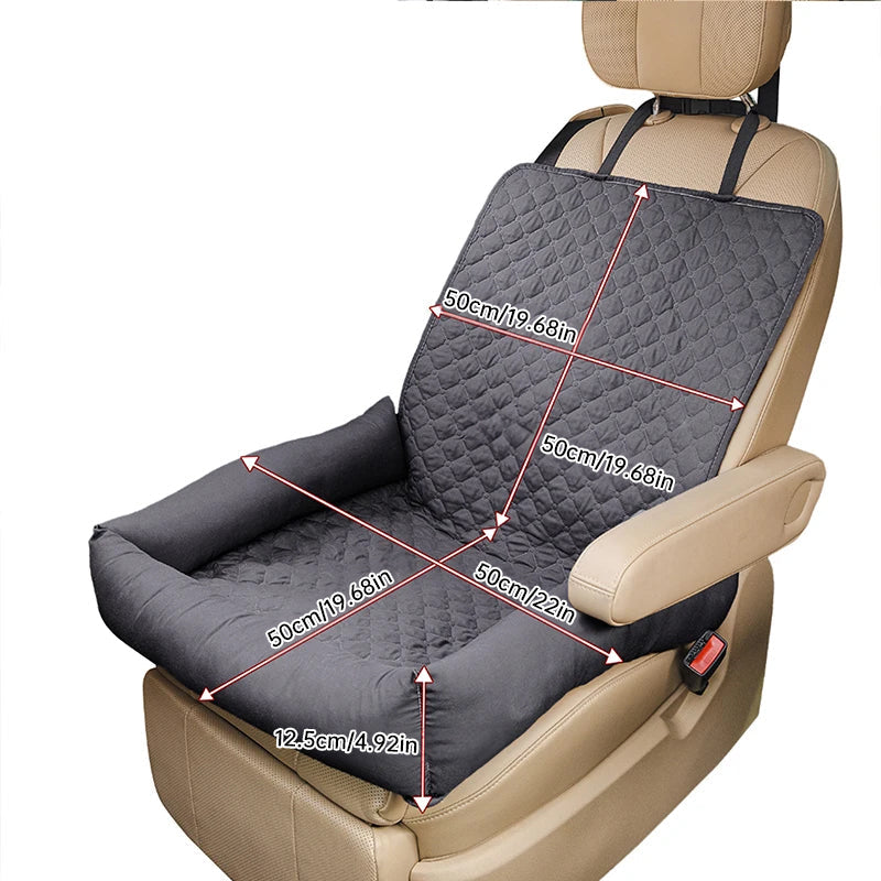 Siopsrl Waterproof Pet Car Seat Cover & Nest for Small Pets
