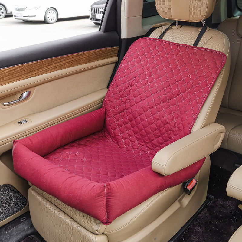 Siopsrl Waterproof Pet Car Seat Cover & Nest for Small Pets
