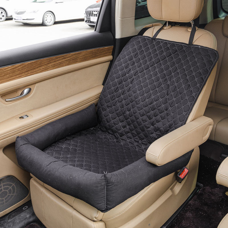Siopsrl Waterproof Pet Car Seat Cover & Nest for Small Pets
