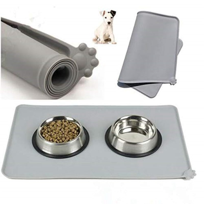Siopsrl Waterproof Pet Feeding Mat for Easy, Cleaner Floors