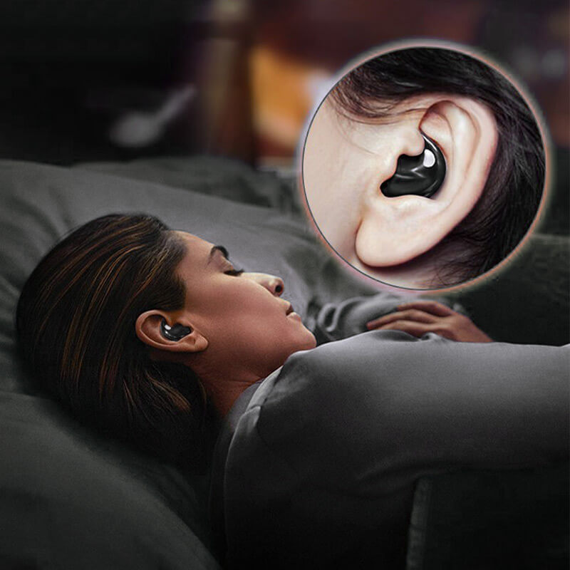 siopsrl | Bluetooth Headphones Waterproof Noise-Cancelling Earbuds for Sleep