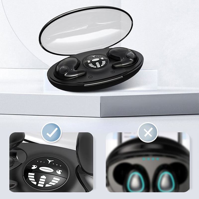 siopsrl | Bluetooth Headphones Waterproof Noise-Cancelling Earbuds for Sleep
